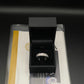 VVS1 verstelbare ring met 0,5 ct moissanite, 925 sterling zilver