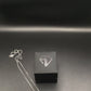 Ovaalvormige hanger met natuurlijke smaragd, 925 sterling zilver