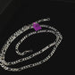 4 mm Figaro-ketting met diamantslijping, 925 sterling zilver
